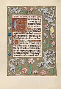 Hours of Queen Isabella the Catholic, Queen of Spain:  Fol. 88r by Master of the First Prayerbook of Maximillian (Flemish, c. 1444–1519)