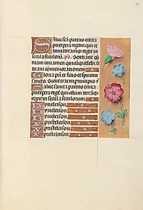 Hours of Queen Isabella the Catholic, Queen of Spain:  Fol. 89r by Master of the First Prayerbook of Maximillian (Flemish, c. 1444–1519)