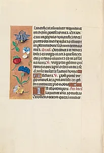 Hours of Queen Isabella the Catholic, Queen of Spain:  Fol. 90v by Master of the First Prayerbook of Maximillian (Flemish, c. 1444–1519)