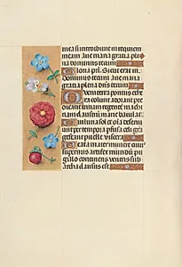 Hours of Queen Isabella the Catholic, Queen of Spain:  Fol. 99v by Master of the First Prayerbook of Maximillian (Flemish, c. 1444–1519)