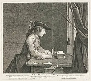 House of Cards by Pierre Filloeuil (French, 1696–after 1734)