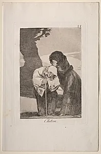 Hush!, Plate 28 by Francisco de Goya (Spanish, 1746–1828)