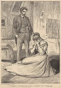 "I Cannot!  It Would Be a Sin!  A Fearful Sin!" by Winslow Homer (American, 1836–1910)
