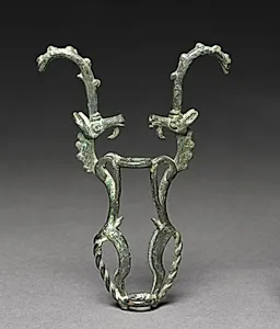 Ibex Standard Finial by Unknown Artist