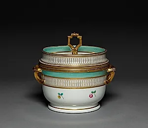 Ice Pail by Derby (Crown Derby Period) (British)