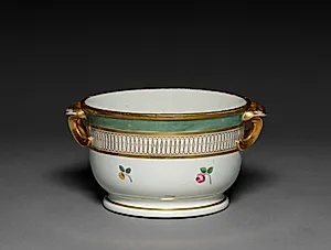 Ice Pail by Derby (Crown Derby Period) (British)