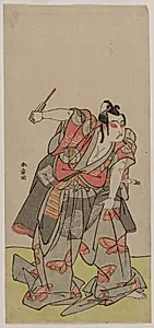 Ichikawa Yaozo II as Soga no Goro by Katsukawa Shunshō (Japanese, 1726–1792)