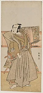 Ichimura Uzaemon IX as Soga no Juro by Katsukawa Shunshō (Japanese, 1726–1792)
