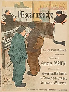 Illustration for L'Escarmouche by Henri Gabriel Ibels (French, 1867–1936)