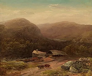 In the Housatonic Valley by Homer Dodge Martin (American, 1836–1897)