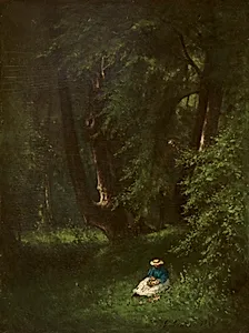 In the Woods by George Inness (American, 1825–1894)