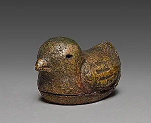 Incense Container (Kōgō) in the Shape of a Bird by Unknown Artist