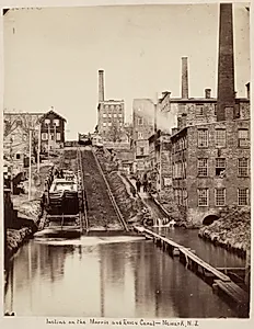 Incline on the Morris and Essex Canal, Newark, New Jersey by Unknown Artist