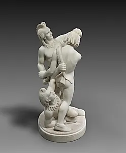 Indian Combat by Edmonia Lewis (American, c. 1844–1907)