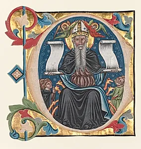 Portrait of Giustino di Gherardino da Forlì (Italian, 1325–1425)