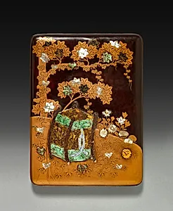 Inkstone Case (lid) by Unknown Artist