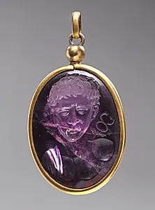 Intaglio with Male Portrait Bust by Unknown Artist