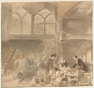 Interior of an Inn by Unknown Artist