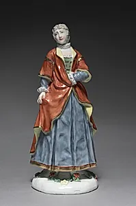Italian Comedy Figure:  Isabella