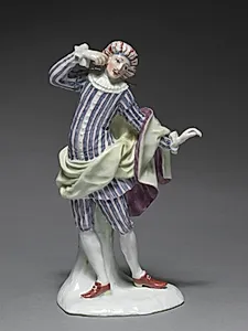 Italian Comedy Figure:  Mezetin