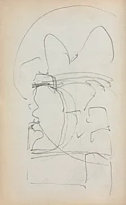 Italian Sketchbook: Abstract Sketch (page 5) by Maurice Prendergast (American, 1858–1924)