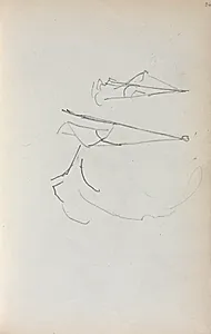 Italian Sketchbook: Sails (page 36) by Maurice Prendergast (American, 1858–1924)
