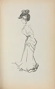Italian Sketchbook: Standing Woman (page 167) by Maurice Prendergast (American, 1858–1924)