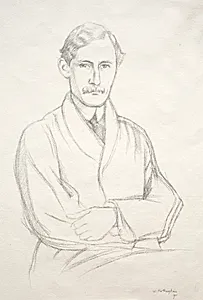 J. E. Spingarn by William Rothenstein (British, 1872–1945)