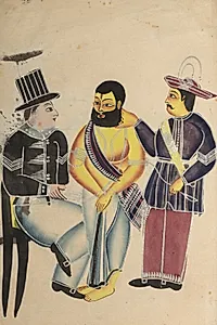 Jailer Receiving the Mahant of Tarakeshwar in Prison by Unknown Artist