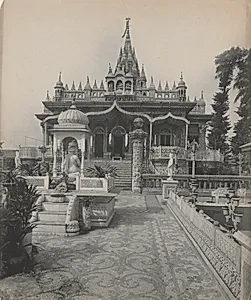 Jain Temple, Calcutta by A. W. A. Plâté Studio (Ceylonese)