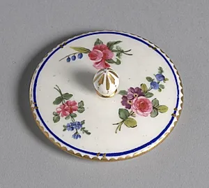 Jam Pots on Stand (lid) by Sèvres Porcelain Factory (French, est. 1756)