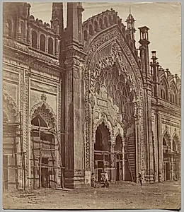 Jama Masjid Gate by Felice A. Beato (British, 1830–1906)