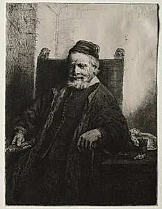 Jan Lutma, Goldsmith by Rembrandt van Rijn (Dutch, 1606–1669)