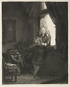 Jan Six by Rembrandt van Rijn (Dutch, 1606–1669)