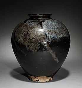 Jar:  Black Ware by Unknown Artist