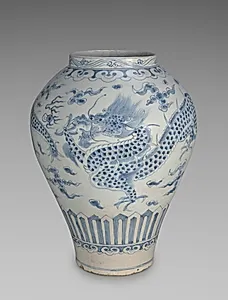Jar with Dragon Design by Unknown Artist