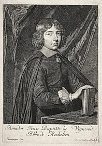 Jean Baptiste de Vignerod by Jean Morin (French, 1600–1650)