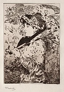 Jeanne: Spring by Edouard Manet (French, 1832–1883)