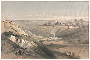 Jerusalem from the Mount of Olives by David Roberts (Scottish, 1796–1864)