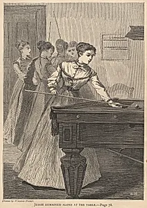 Jessie Remained Alone at the Table by Winslow Homer (American, 1836–1910)