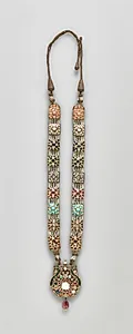Jeweled Necklace and Pendant by Unknown Artist