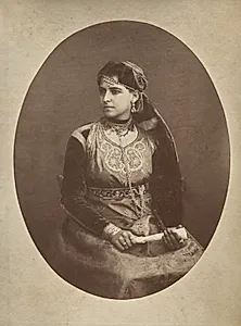 Jewish Woman in Algeria by Jean Geiser (Swiss, 1848–1923, active in Algeria)