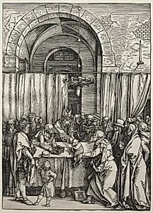 Joachim's Offering Rejected by the High Priest by Albrecht Dürer (German, 1471–1528)