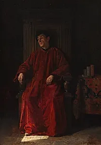 Judge in Red Robe by Adolphe Charles Edouard Steinheil (French, 1850–1908)