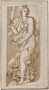 Justice by Giulio Romano (Italian, 1492/99–1546)