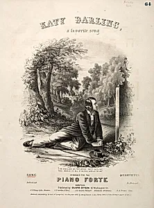 Katy Darling - Sheet Music Cover by Winslow Homer (American, 1836–1910)