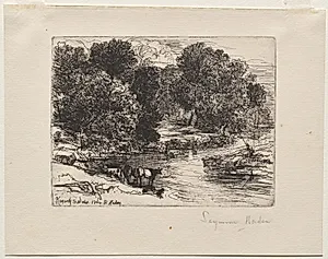 Kenarth by Francis Seymour Haden (British, 1818–1910)