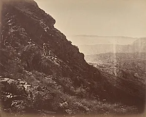 Khyber Side of Sarkai Hill by John Burke (Irish, 1845–1915)
