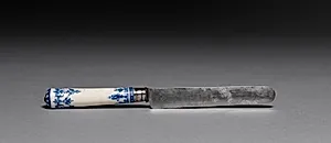 Knife Handle (manche de couteau) by Saint Cloud Porcelain Factory (French)