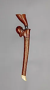Knife (Kris) and Wood Scabbard by Unknown Artist
